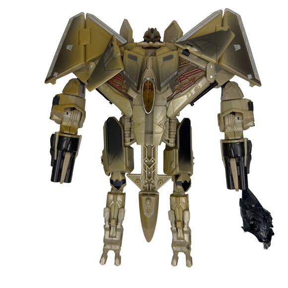 Transformer Toy Figure Lot Y2K TOMY Hasbro Starscream Wolf Zoid Last Knight Gyro - Picture 11 of 13